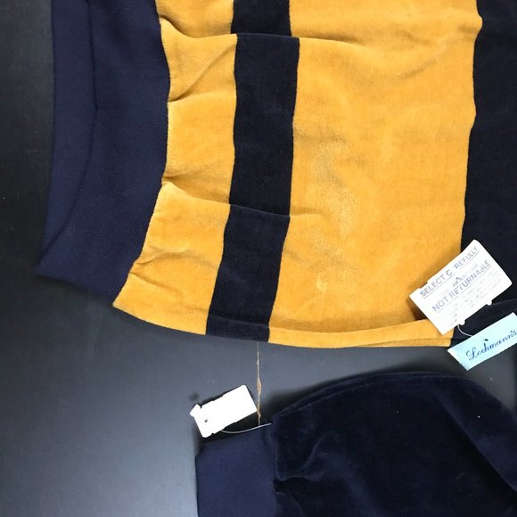 VINTAGE EARLY 90'S FOR LOEHMANNS VELOUR SWEATSUIT - Picture 5 of 9